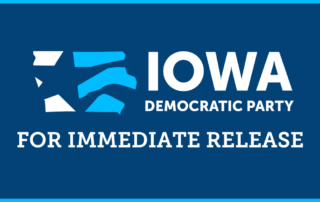 IDP Logo on blue background. White subheading under IDP logo which reads "For Immediate Release"
